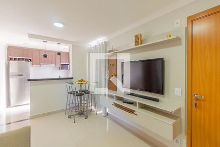 Sala de apartamento à venda com 2 quartos, 43m² em Parque das Cachoeiras, Campinas