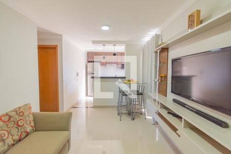 Sala de apartamento à venda com 2 quartos, 43m² em Parque das Cachoeiras, Campinas