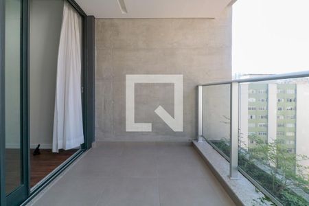 Varanda  de apartamento para alugar com 2 quartos, 93m² em Jardins, São Paulo