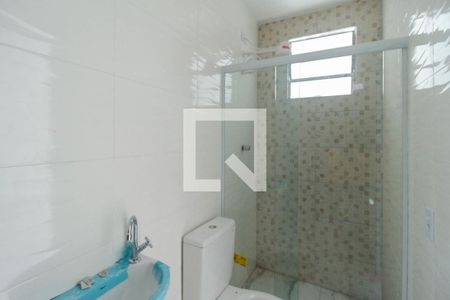Banheiro de kitnet/studio para alugar com 1 quarto, 35m² em Cambuci, São Paulo