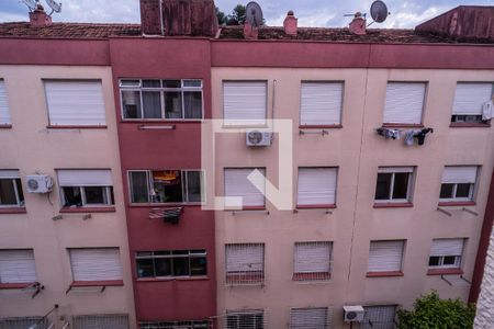 Vista do Sala/Quarto de kitnet/studio para alugar com 1 quarto, 29m² em Protásio Alves, Porto Alegre