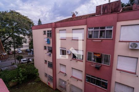 Vista do Sala/Quarto de kitnet/studio para alugar com 1 quarto, 29m² em Protásio Alves, Porto Alegre