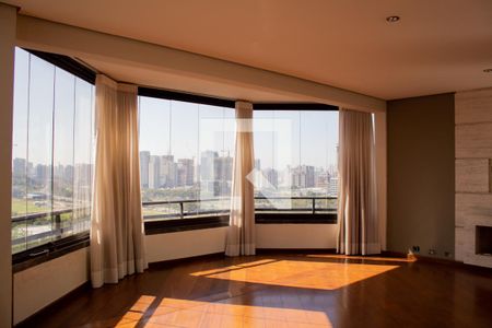 Sala de apartamento à venda com 4 quartos, 360m² em Jardim Fonte do Morumbi, São Paulo