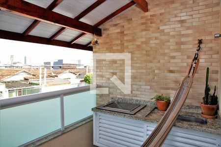 varanda de apartamento para alugar com 2 quartos, 74m² em Maracanã, Praia Grande