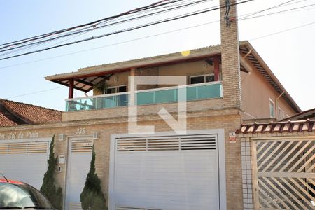 Fachada do Condomínio de apartamento para alugar com 2 quartos, 74m² em Maracanã, Praia Grande