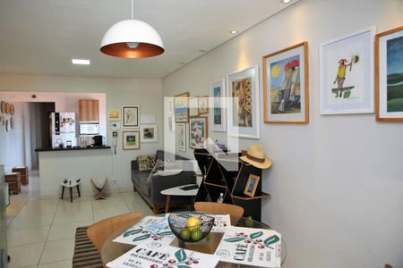 Sala de apartamento para alugar com 2 quartos, 74m² em Maracanã, Praia Grande
