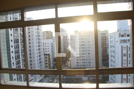 Vista da Sala de apartamento para alugar com 1 quarto, 70m² em Itararé, São Vicente