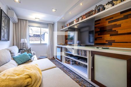 Sala de TV de apartamento para alugar com 3 quartos, 130m² em Jardim Paulista, São Paulo