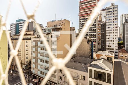Vista de kitnet/studio para alugar com 1 quarto, 27m² em Vila Buarque, São Paulo