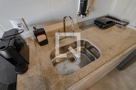Cozinha - Torneira de apartamento para alugar com 1 quarto, 38m² em Vila Mariana, São Paulo