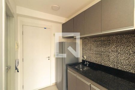Cozinha de kitnet/studio para alugar com 1 quarto, 26m² em Centro Histórico de São Paulo, São Paulo