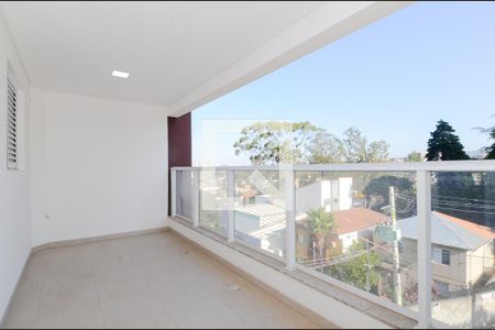 Varanda da Sala de apartamento à venda com 1 quarto, 34m² em Vila Galvão, Guarulhos
