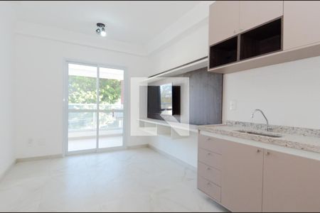 Sala/Cozinha de apartamento à venda com 1 quarto, 34m² em Vila Galvão, Guarulhos