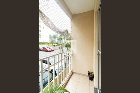 Varanda da sala de apartamento para alugar com 2 quartos, 49m² em Jardim Sao Miguel, Ferraz de Vasconcelos