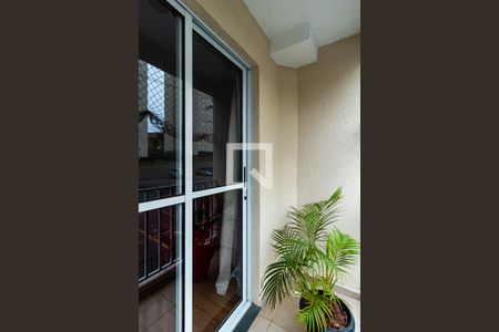 Varanda da sala de apartamento para alugar com 2 quartos, 49m² em Jardim Sao Miguel, Ferraz de Vasconcelos