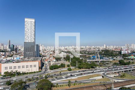 Vista da Varanda da Sala de apartamento para alugar com 1 quarto, 38m² em Tatuapé, São Paulo