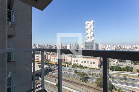 Varanda da Sala de apartamento para alugar com 1 quarto, 38m² em Tatuapé, São Paulo