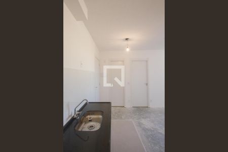 Cozinha de apartamento para alugar com 2 quartos, 33m² em Santo Amaro, São Paulo