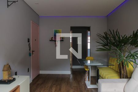 Sala de apartamento para alugar com 2 quartos, 90m² em Marapé, Santos