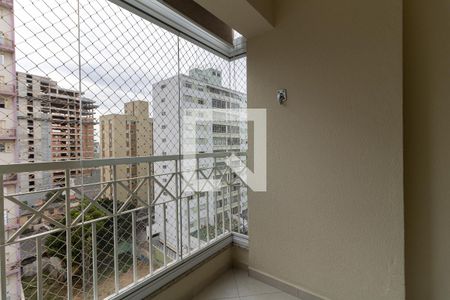 Varanda da Sala de apartamento para alugar com 2 quartos, 55m² em Aclimação, São Paulo