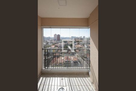 Varanda da Sala de apartamento para alugar com 3 quartos, 82m² em Vila Lúcia, São Paulo