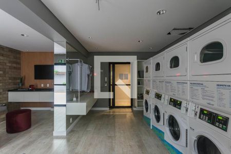 Studio para alugar com 25m², 1 quarto e sem vagaÁrea comum - Lavanderia