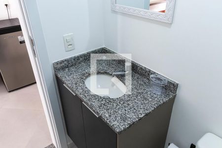 Studio para alugar com 25m², 1 quarto e sem vaga Studio para alugar com 25m², 1 quarto e sem vagaBanheiro