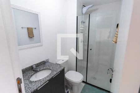 Studio para alugar com 25m², 1 quarto e sem vaga Studio para alugar com 25m², 1 quarto e sem vagaBanheiro