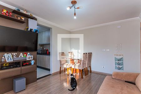 Sala de apartamento para alugar com 2 quartos, 54m² em Jardim Alvorada, Santo André