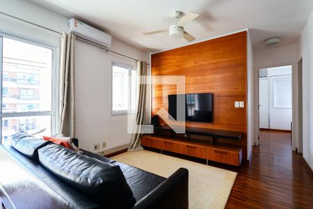 Sala de apartamento para alugar com 2 quartos, 90m² em Real Parque, São Paulo