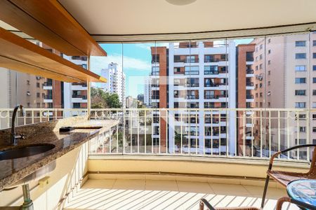 Varanda da Sala de apartamento para alugar com 2 quartos, 90m² em Real Parque, São Paulo