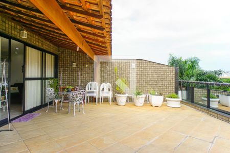 Varanda da Sala de apartamento à venda com 3 quartos, 190m² em Recreio dos Bandeirantes, Rio de Janeiro