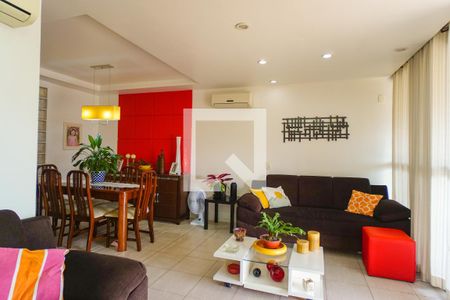 Sala de apartamento à venda com 3 quartos, 190m² em Recreio dos Bandeirantes, Rio de Janeiro