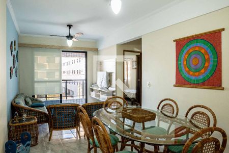 Sala de apartamento para alugar com 2 quartos, 72m² em Jardim Virgínia, Guarujá