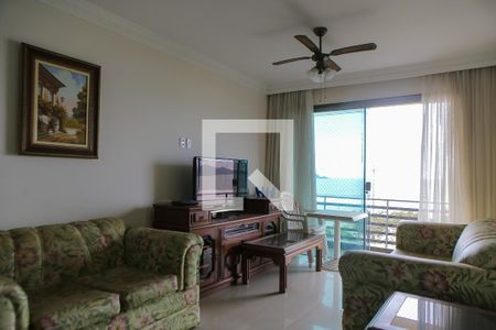 Sala de apartamento para alugar com 2 quartos, 70m² em Boqueirão, Santos