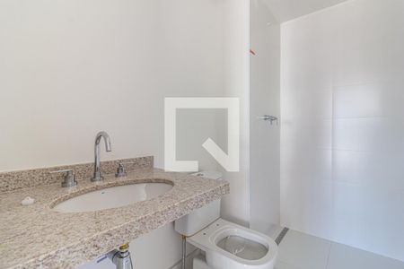 Banheiro  de kitnet/studio à venda com 1 quarto, 36m² em Planalto Paulista, São Paulo