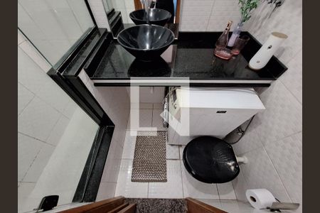 Banheiro de apartamento para alugar com 1 quarto, 24m² em Laranjeiras, Rio de Janeiro