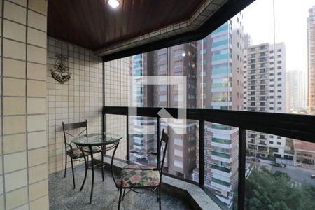 Varanda da Sala de apartamento à venda com 3 quartos, 101m² em Jardim Anália Franco, São Paulo