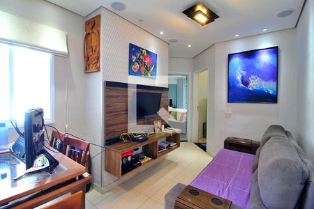 Sala de apartamento à venda com 2 quartos, 108m² em Campestre, Santo André