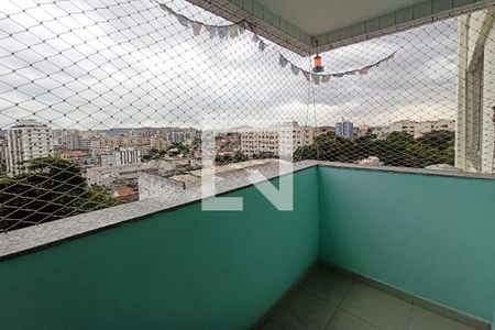 Varanda da Sala de apartamento à venda com 2 quartos, 59m² em Engenho Novo, Rio de Janeiro