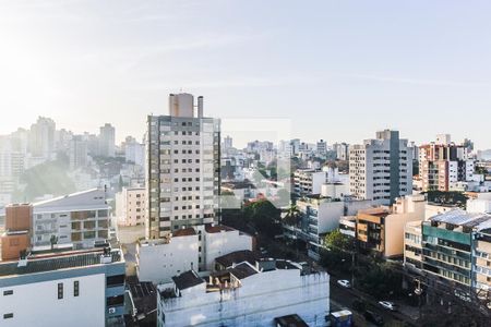 Vista da sacada de apartamento à venda com 2 quartos, 90m² em Petrópolis, Porto Alegre