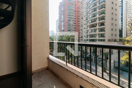 Varanda de apartamento para alugar com 1 quarto, 45m² em Jardim Paulista, São Paulo