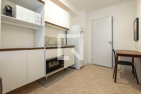 Sala/Cozinha de apartamento para alugar com 1 quarto, 32m² em Pinheiros, São Paulo