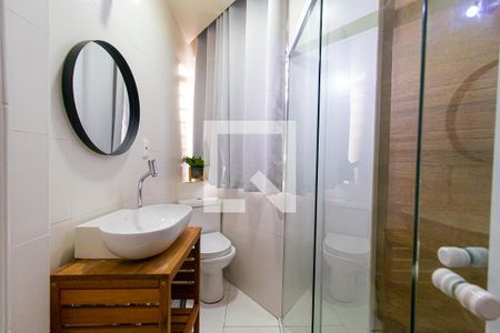 Apartamento à venda com 54m², 1 quarto e sem vagaBanheiro da Suíte