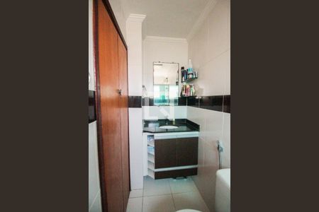 Casa de condomínio à venda com 70m², 2 quartos e 1 vagaBanheiro da Suíte 1