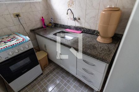 Studio para alugar com 31m², 1 quarto e 1 vagaDetalhe da cozinha