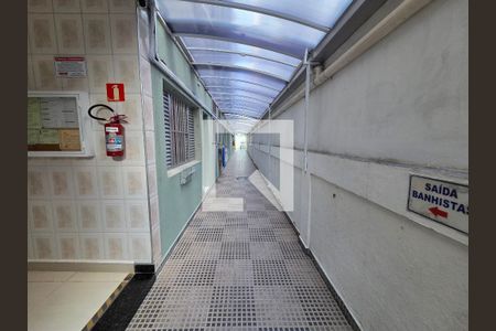 Área comum de kitnet/studio para alugar com 1 quarto, 31m² em Boqueirão, Praia Grande
