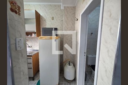 Sala de kitnet/studio para alugar com 1 quarto, 31m² em Boqueirão, Praia Grande