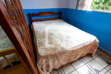 Detalhe do quarto/sala de kitnet/studio para alugar com 1 quarto, 31m² em Boqueirão, Praia Grande