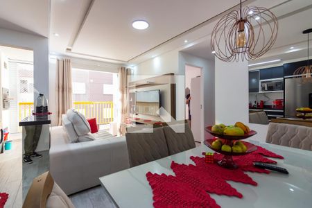Sala de apartamento à venda com 2 quartos, 56m² em Vila Osasco, Osasco
